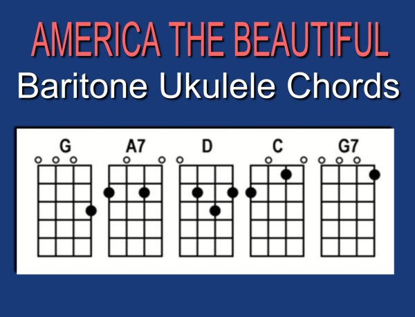 America Baritone Chords slide