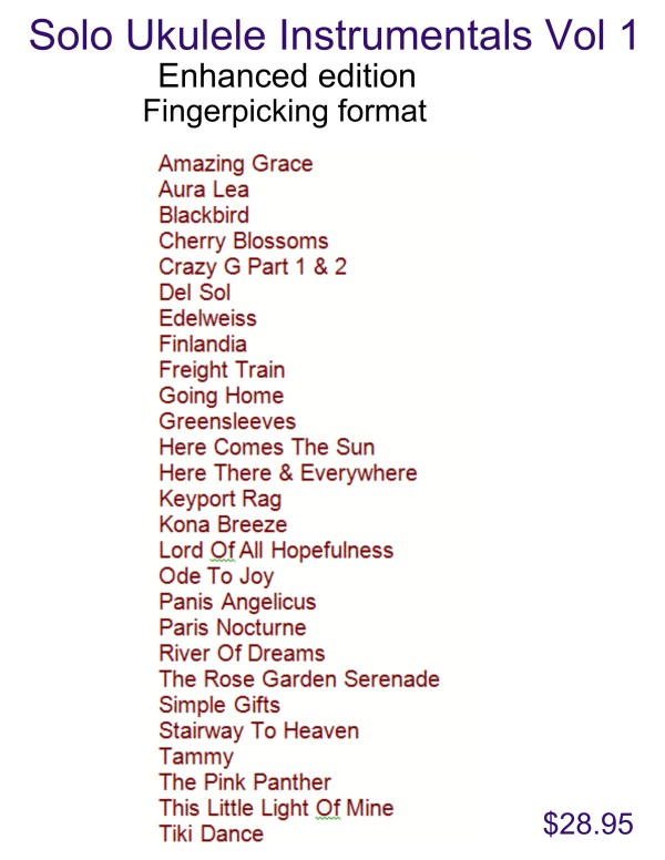 Solo Ukulele contents template