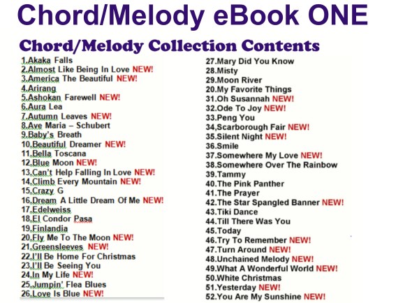ebook one Contents image